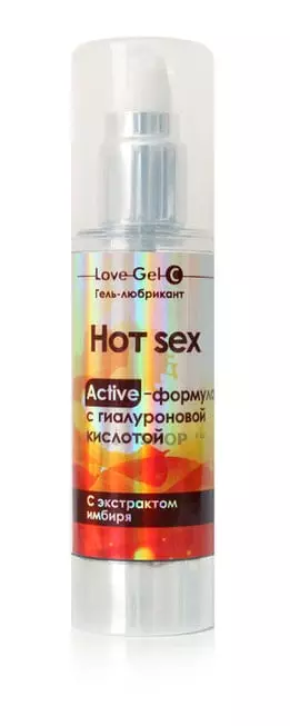 Возбуждающий гель-лубрикант Love Gel Hot Sex, 55 мл